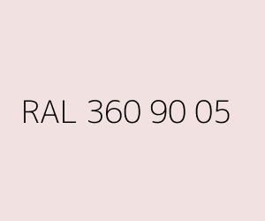 Renk RAL 360 90 05 