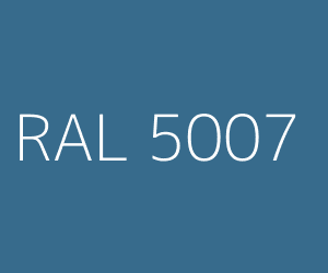 Renk RAL 5007 BRILLIANT BLUE