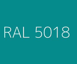 Renk RAL 5018 TURQUOISE BLUE