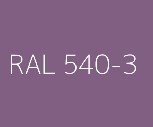Renk RAL 540-3 