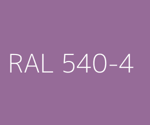 Renk RAL 540-4 