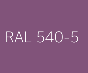 Renk RAL 540-5 