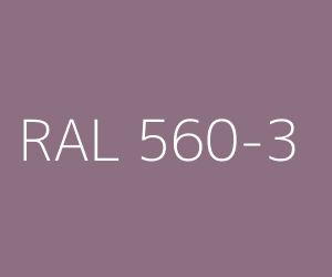Renk RAL 560-3 