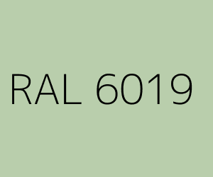 Renk RAL 6019 PASTEL GREEN