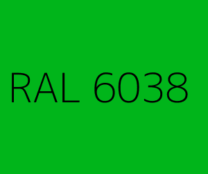 Renk RAL 6038 LUMINOUS GREEN