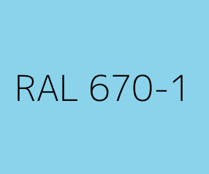 Renk RAL 670-1 