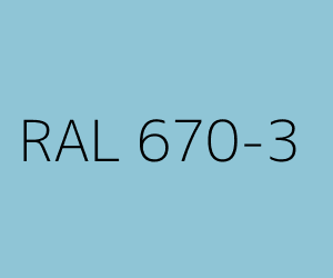Renk RAL 670-3 