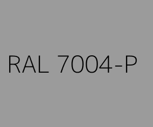 Renk RAL 7004-P SIGNAL GREY