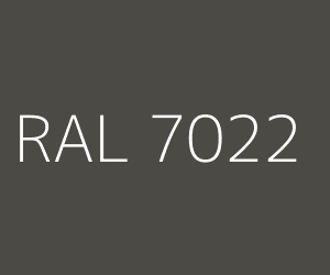 Renk RAL 7022 UMBRA GREY
