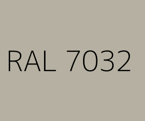Renk RAL 7032 PEBBLE GREY