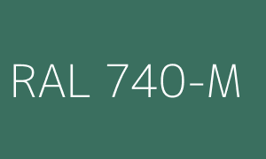 Renk RAL 740-M