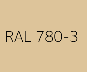 Renk RAL 780-3 