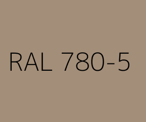 Renk RAL 780-5 