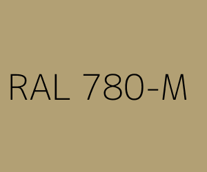 Renk RAL 780-M 