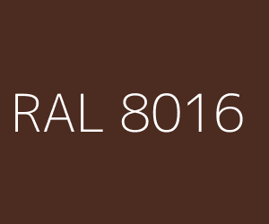 Renk RAL 8016 MAHOGANY BROWN