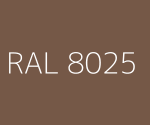 Renk RAL 8025 PALE BROWN