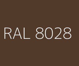 Renk RAL 8028 TERRA BROWN