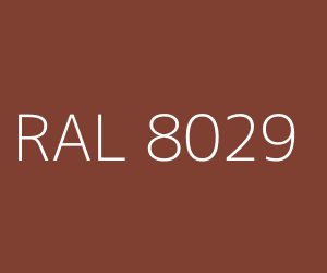 Renk RAL 8029 PEARL COPPER