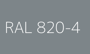 Renk RAL 820-4