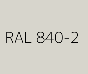 Renk RAL 840-2 