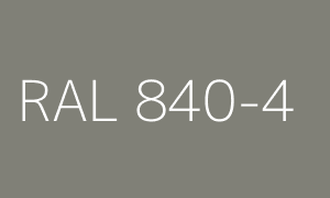 Renk RAL 840-4