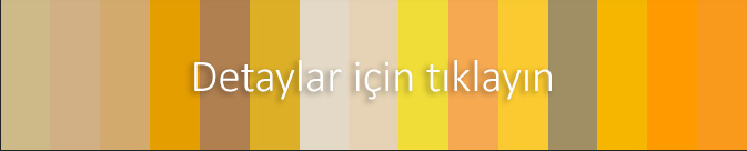 RAL Plastics P1 renkleri (sarı tonları)